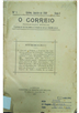 capa_O Correio : organizada por dois funcionários da direcção dos serviços telegrapho-postaes