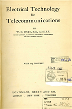 Electrical technology for telecommunications