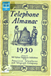 Telephone Almanac 1930