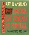 Capa  "História da Edição em Portugal" (vol. I)