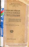Capa do livro"Disposições que regulam o serviço de permutação dos fundos por intermédio dos correios e telegráfos nas colónias portuguesas "