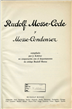 Rudolf Mosse-Code y Mosse Condenser