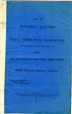 Listm Of Oceanic Depths 1896