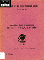 Instruções para a execução dos serviços do ECC5 de Lisboa
