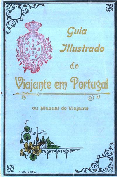 Capa "Guia illustrado do viajante em Portugal  "