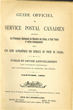 Guide Officiel du Service Postal Canadien