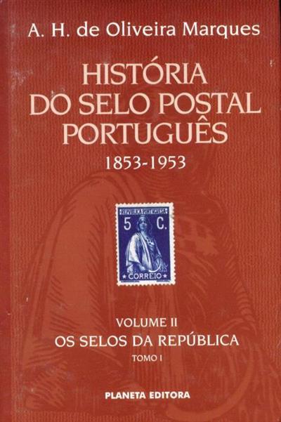 Capa "História do Selo Postal Português " (Vol II Tomo I)