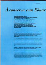 Á conversa com Eduardo Martins