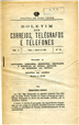 Boletim dos Correios, telegrafos e telefones Cabo Verde