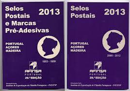 Capa "Selos Postais e Marcas Pré-adesivas 2013" (1.º e 2.º vols.)