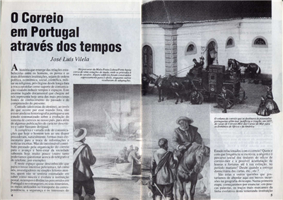 Ler o artigo "O Correio em Portugal através dos tempos"