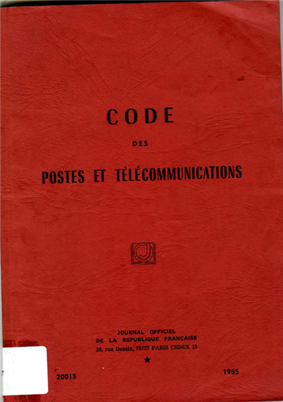 Code des postes et télécommunications
