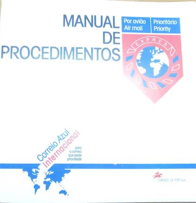 capa_Manual de procedimentos