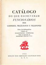 capa_Catálogo do que escreveram funcionários dos Correios, Telégrafos e Telefones