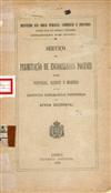 Capa do livro"Serviço de permutação de encommendas postaes entre Portugal, Açores e Madeira e as províncias ultramarinas portuguezas da Africa Occidental"