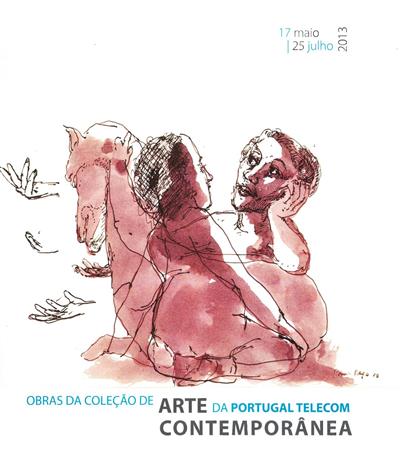 Capa "Obras da coleção de arte contemporânea da Portugal Telecom"