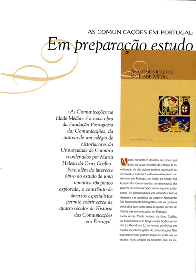 As comunicações em Portugal Idade Média