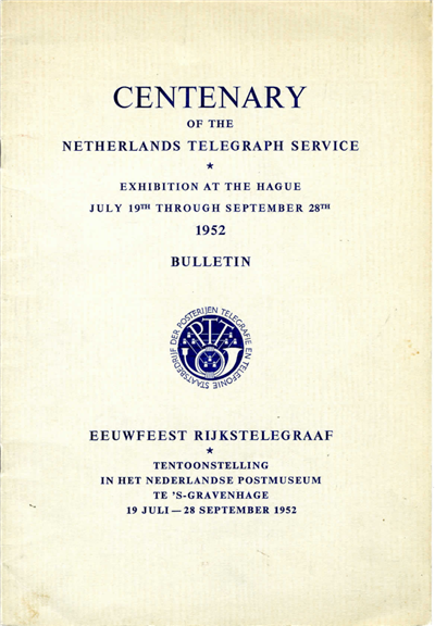 Centenart of the nethelands telegraph service