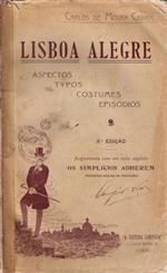 Capa "Lisboa Alegre aspectos, typos, costumes e episódios"