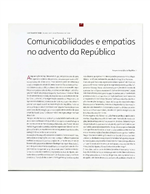 PDF_Comunicabilidades e empatias no advento da República