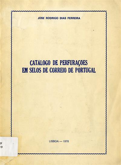 1978_Catálogo de perfurações de selos de correio em Portugal