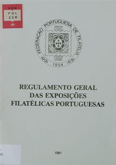1981_Regulamento geral das exposições filatélicas portuguesas