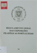1981_Regulamento geral das exposições filatélicas portuguesas
