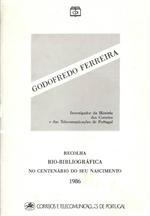 Capa do livro"Godofredo Ferreira"