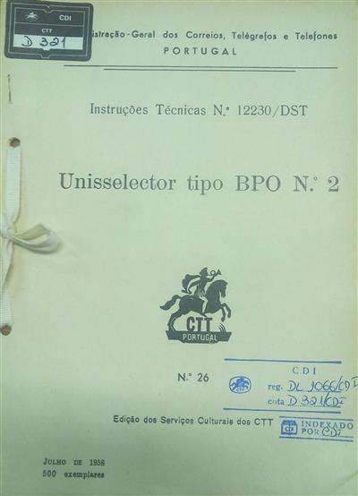 capa_Unisselector tipo BPO n.º 2