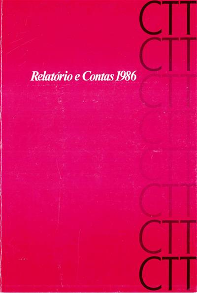CAPA DO LIVRO, " Relatório e Contas 1986, 18601.jpg