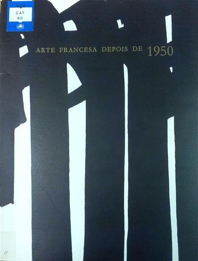 capa_Arte francesa depois de 1950