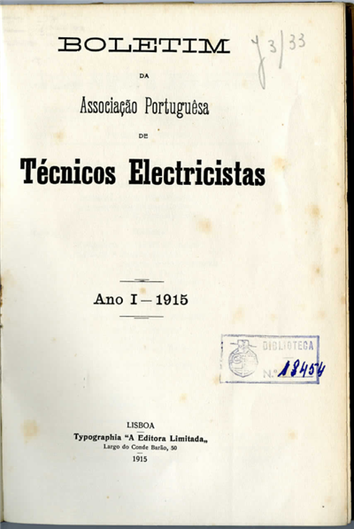 Boletim da Associação Portuguesa de tecnicos Electricistas
