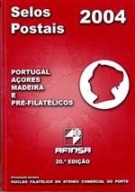 Capa do catálogo"Selos postais 2004"