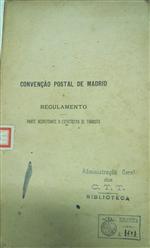 Convenção postal de Madrid e regulamento