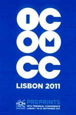 Capa "ICOM-CC Lisbon 2011: Preprints"