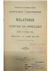 capa_Relatorio e contas da direcção : parecer do conselho fiscal relativo ao anno de 1901