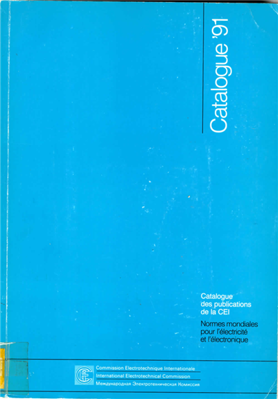 Catalogue des publicatons de la CEI