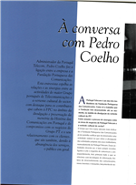 Á conversa com Pedro Coelho